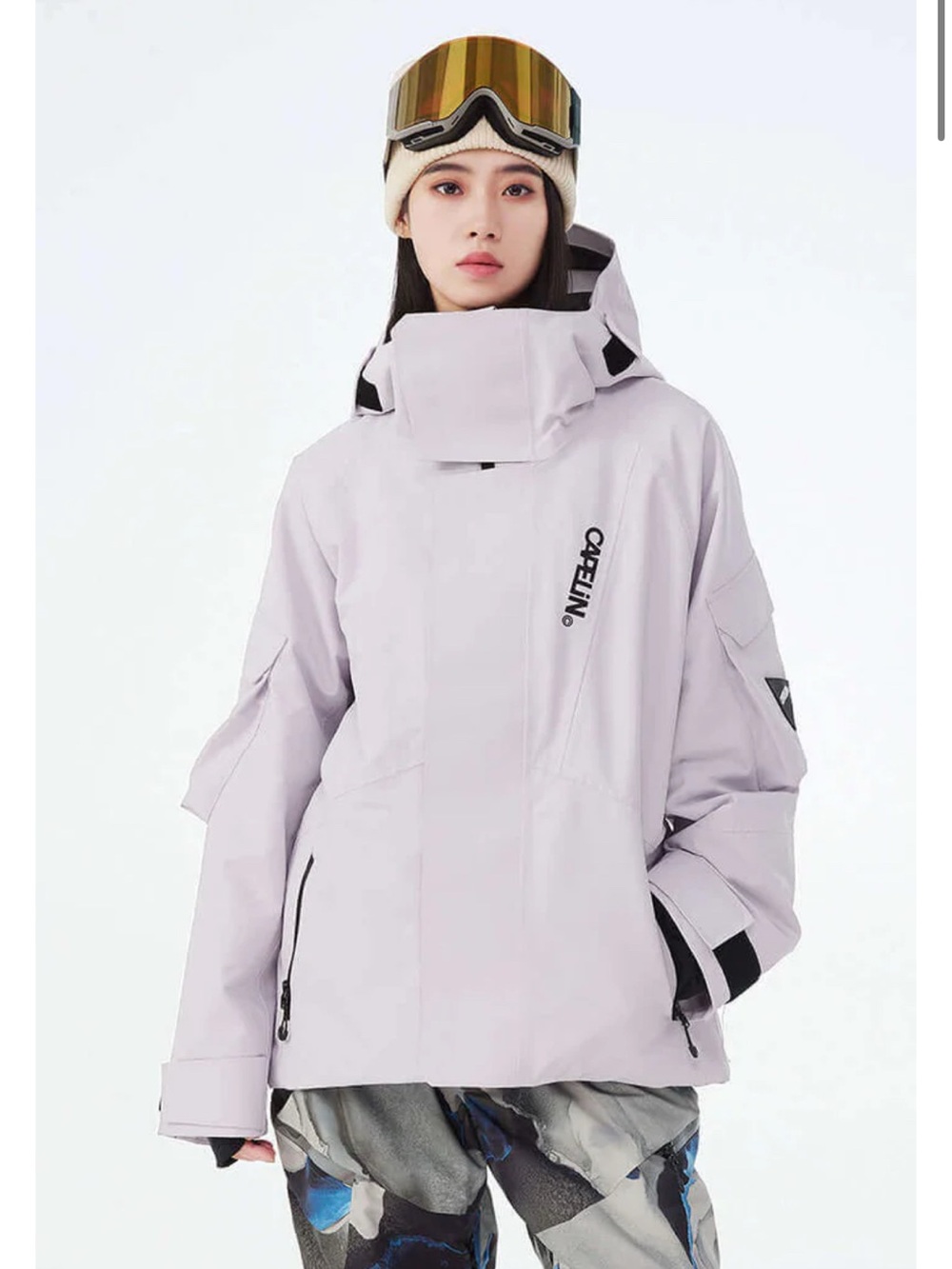 Capelin Crew Mood Unisex Snowboard Jacket Mist Purple